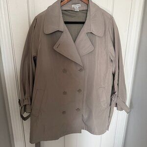 Women's Plus Size Trench Coat- Jessica London